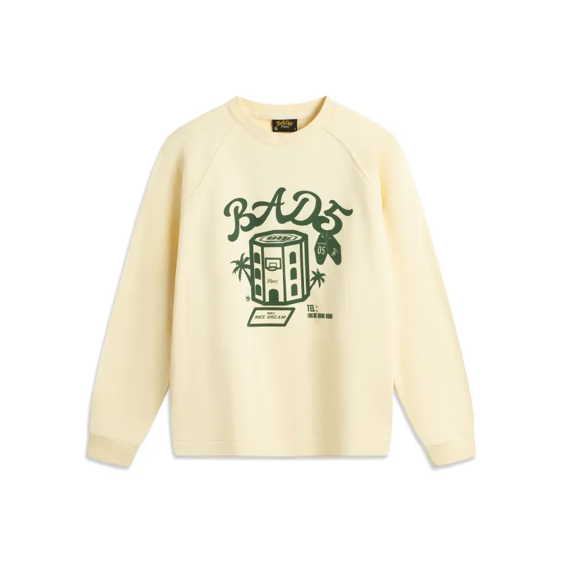 LiNing BadFive Sweatshirt Men's Pudding Yellow-0