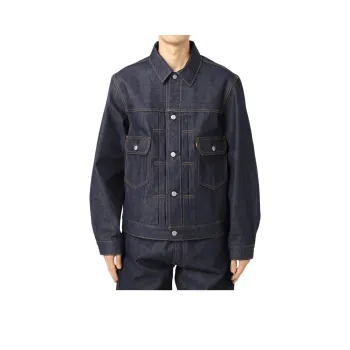 Journal Standard X Levis Journal Standard Collaboration Denim Jackets Unisex Navy