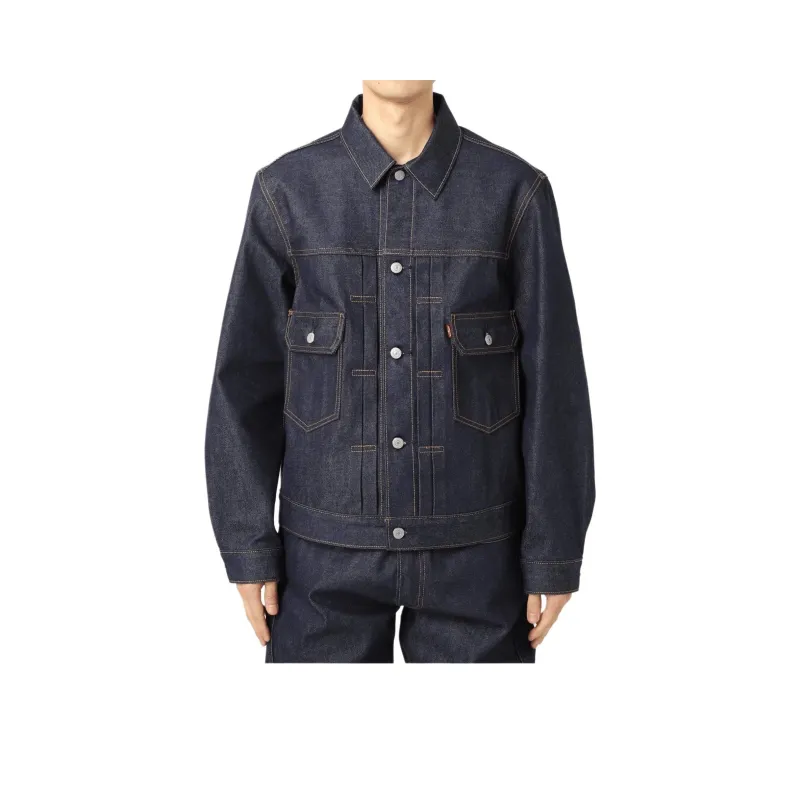 Journal Standard X Levis Journal Standard Collaboration Denim Jackets Unisex Navy-0
