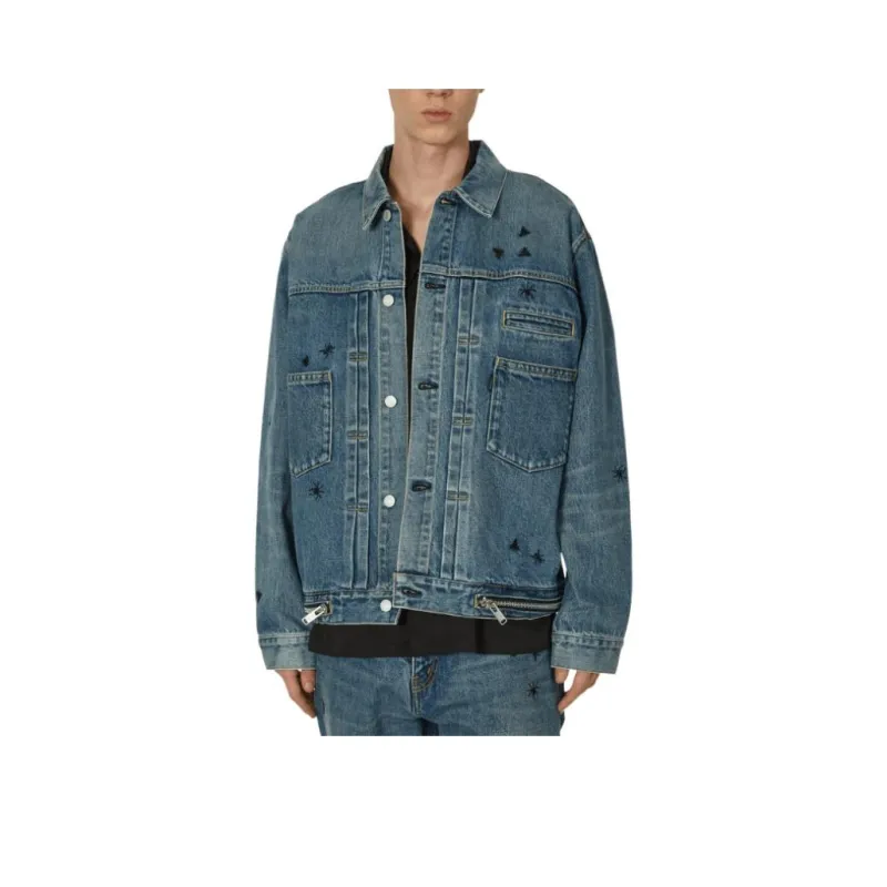 UNDERCOVER Denim Patch Pocket Blouson-0