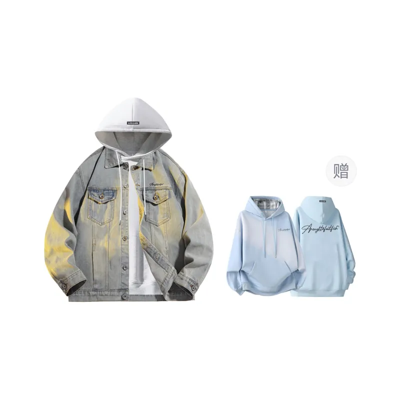 FASTFISH Denim Jackets Unisex-28