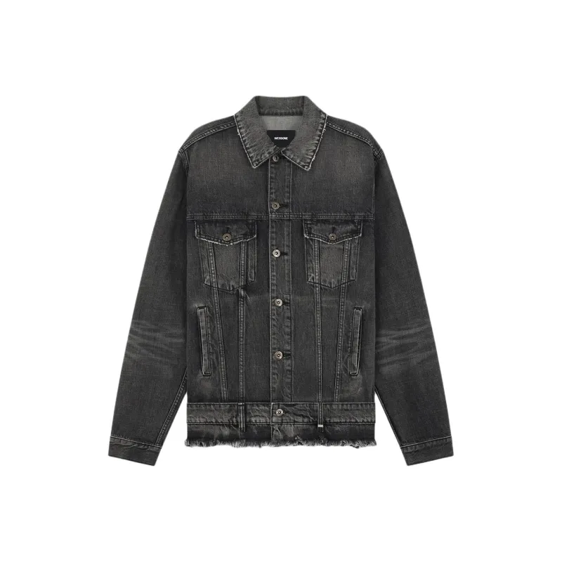 WE11DONE Belted Denim Jacket-0