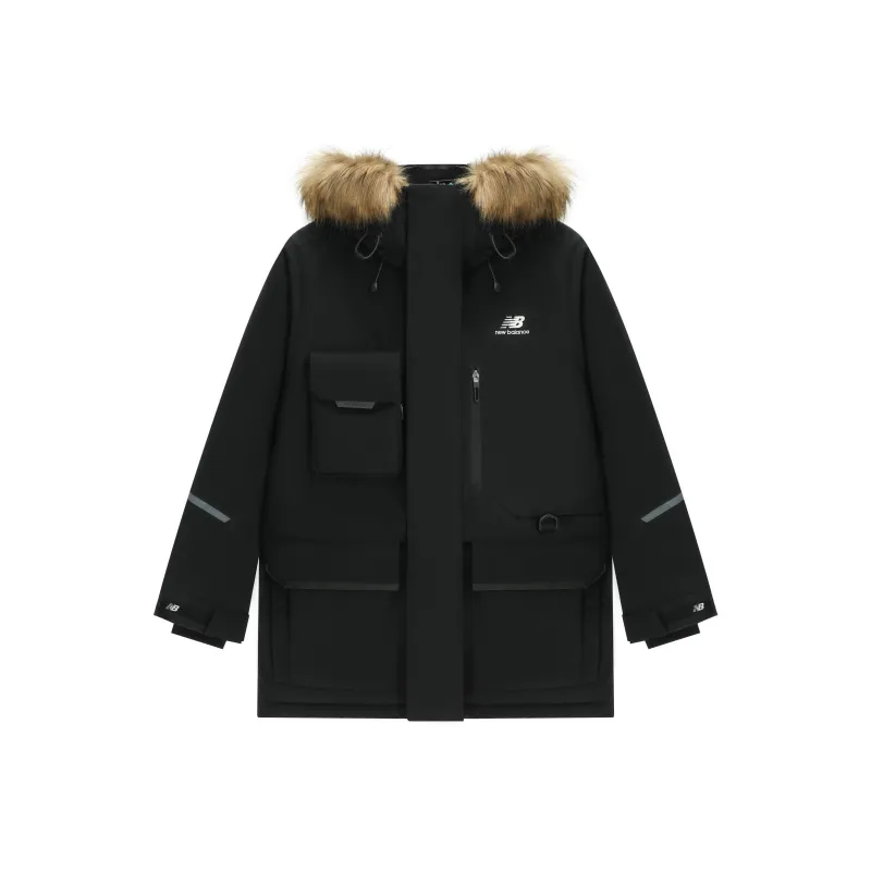 New Balance Down Jacket Unisex Black-0