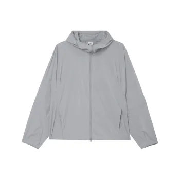 Saucony Jackets Coats Unisex Light Mineral Gray