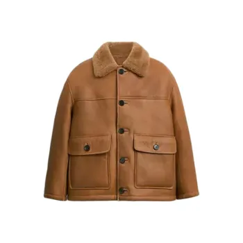 COACH Jackets & Coats Men's Brown