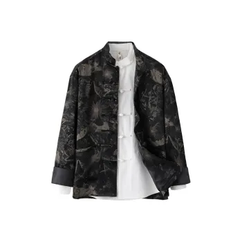 XUANSHENG Jackets Coats Men's Black