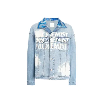 ALCHEMIST Logo print Denim Jacket