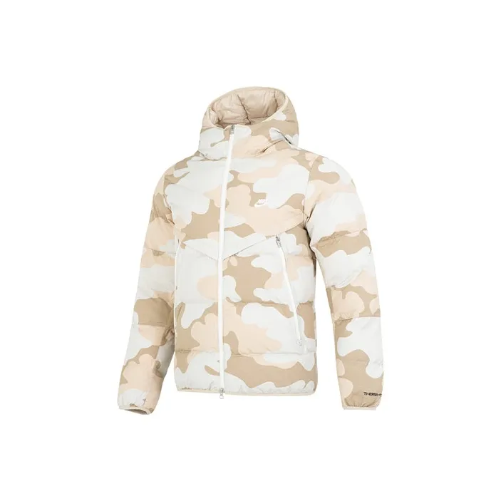Nike Puffer Jackets Men Light Bone-0