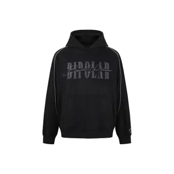 BIPOLAR Sweatshirt Unisex Black Pink Pea Green