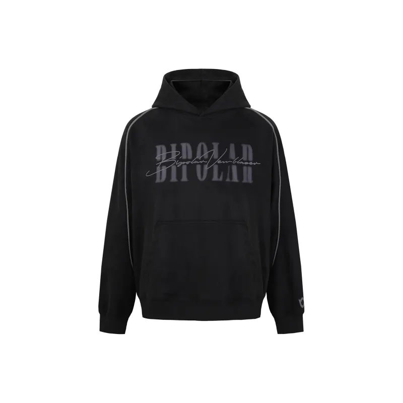 BIPOLAR Sweatshirt Unisex Black Pink Pea Green-0