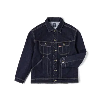 Lee Denim Jackets Men Dark Blue
