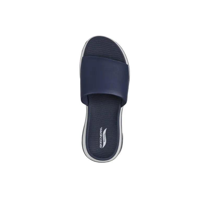 Skechers GO Walk Arch Fit 2.0 Slide Slippers Men's Dark Blue-3