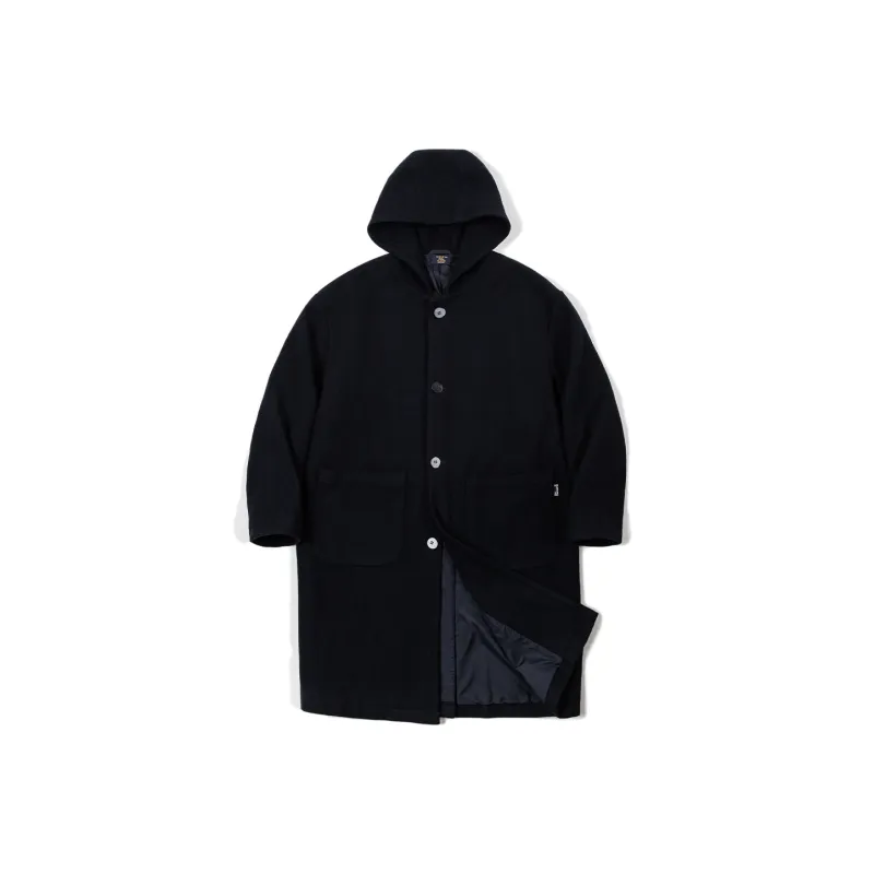 MADEN Coats Coat Men's Navy Blue-0
