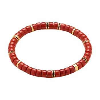 Noritake Southern Red Agate Bracelets Unisex