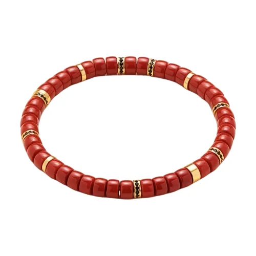 Noritake Southern Red Agate Bracelets Unisex