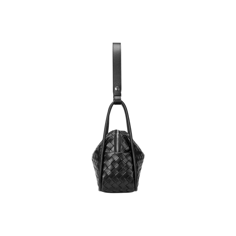 ROBERTA DI CAMERINO Synthetic Leather Shoulder Bag Women's Matcha Green/Classic Black-6