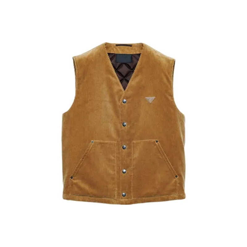 PRADA Corduroy Vest-0