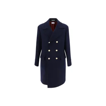 Brunello Cucinelli Coats Men Blue