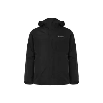Columbia Water Resistant Windproof Breathable Warm Cold Resistant Windbreaker Jacket Men's Black