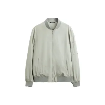 ZARA Jackets Men Light Gray