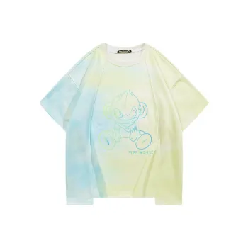 FireMonkey T Shirt Unisex Blue Yellow