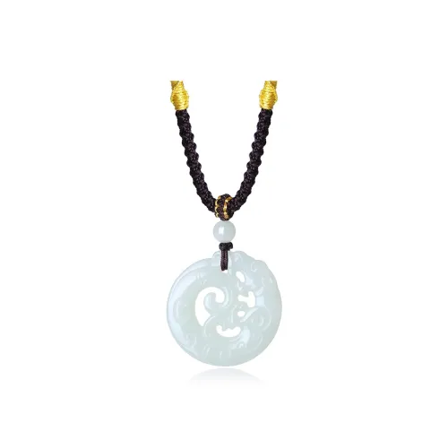 CENTURY&KINDLE Natural Chalcedony Necklaces Unisex