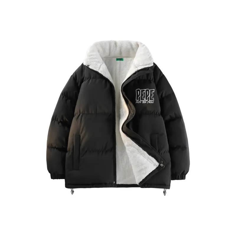 Pepe The Frog Puffer Jacket Unisex-0