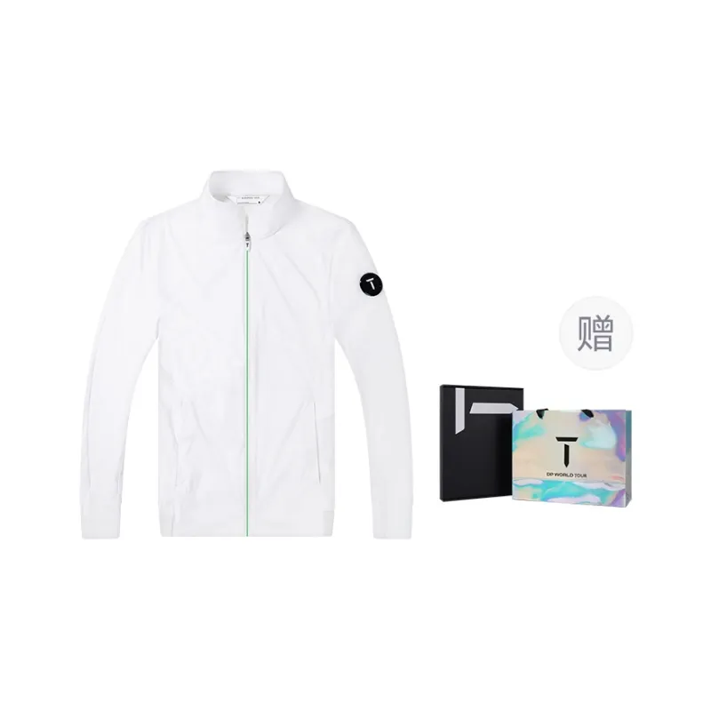 EUROPEAN TOUR Sun Protection Clothing Men's White-0