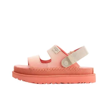 UGG Goldenstar Clog One Strap Sandals Women's Beige Pink