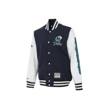 Mitchell & Ness Jacket Unisex Navy Blue