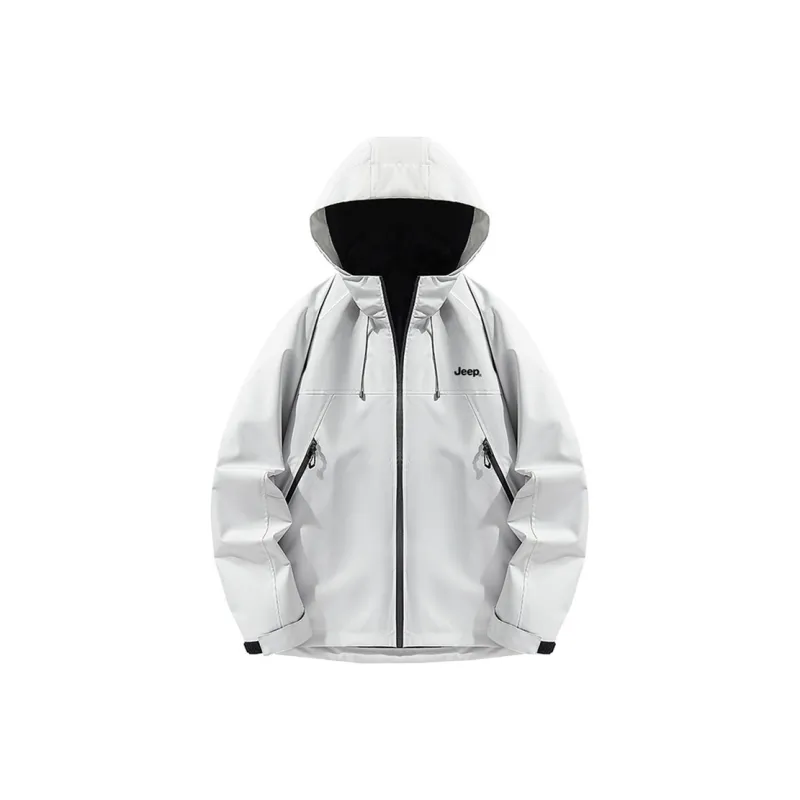 Jeep Black Knight Series Hiking Waterproof, Windproof, Abrasion Resistant, Thermal Windbreaker Jacket Unisex-49