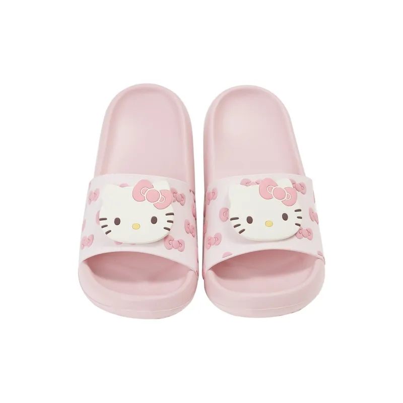 GUKOO x Hello Kitty/, Sanrio Series Slippers Peach Blossom Pink-1