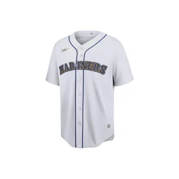 Nike MLB Collaboration Seattle Mariners Edgar Martinez Baseball Jacket Seattle Mariners Men's White