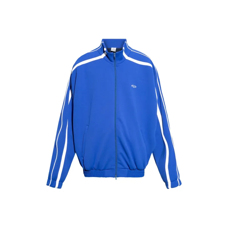 Vetements Logo Embroidered Zip Up Jacket-0