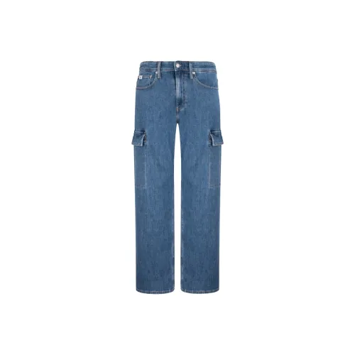 CALVIN mono Jeans Men's Denim Blue