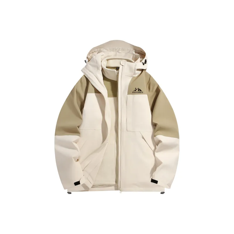 Feiyue Water-Resistant Windproof Warm Water-Repellent Cold-Resistant Windbreaker Jacket Unisex-12