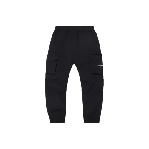 LiNing Cargo Pants Men's New Standard Black