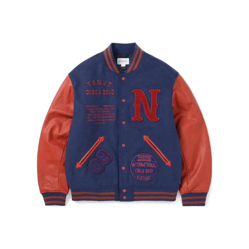 Thisisneverthat Baseball Jerseys Unisex Blue-0