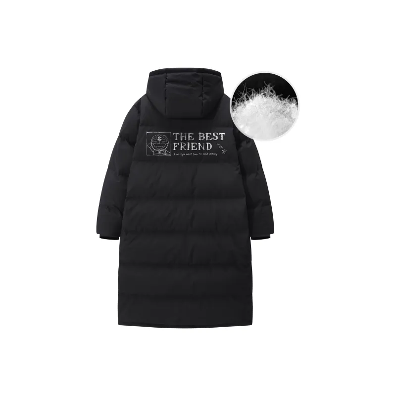 DoraemonA Down Jacket Coat Unisex Black-0