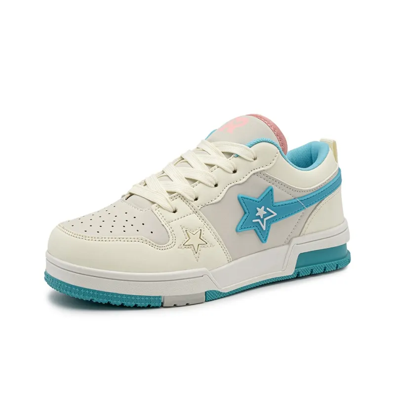Snow Know The Answer SKTA Anti Slip And Wear Resistant Breathable Low Top Couple Skateboard Shoes Unisex-7