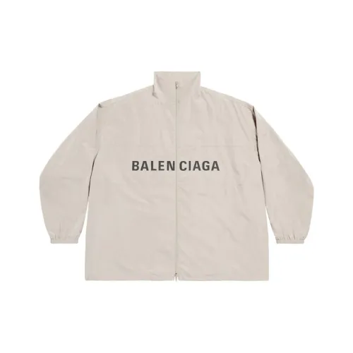Balenciaga Logo Zip Up Jacket
