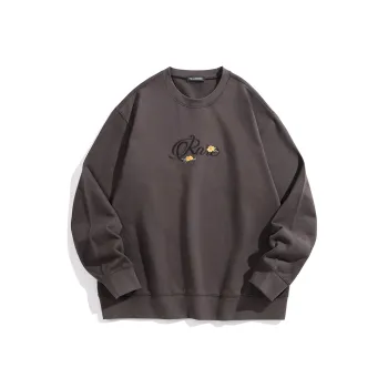 PEACEBIRD MEN Sweatshirts Men Dark Gray, Batch 1