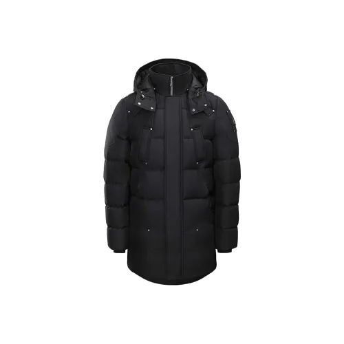Moose Knuckles Cloud Parka Down Jacket Coat Men's Black
