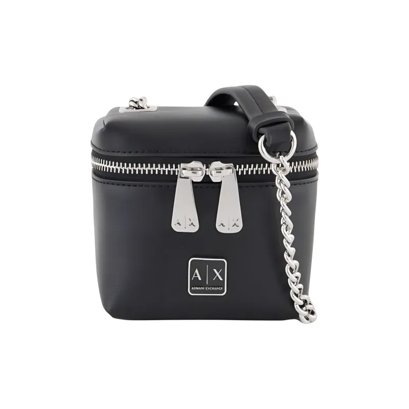 ARMANI EXCHANGEAE Fabric Shoulder Bag Mini Women's Black-0