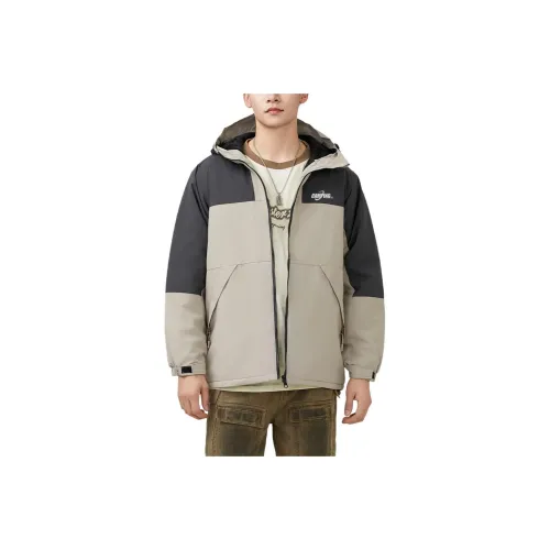 361° Jackets Coats Men's Sheep Wool White/Tranquil Gray