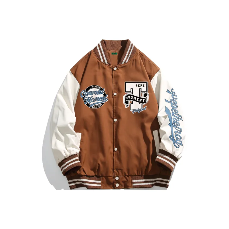 Pepe The Frog Baseball Jacket Unisex-9