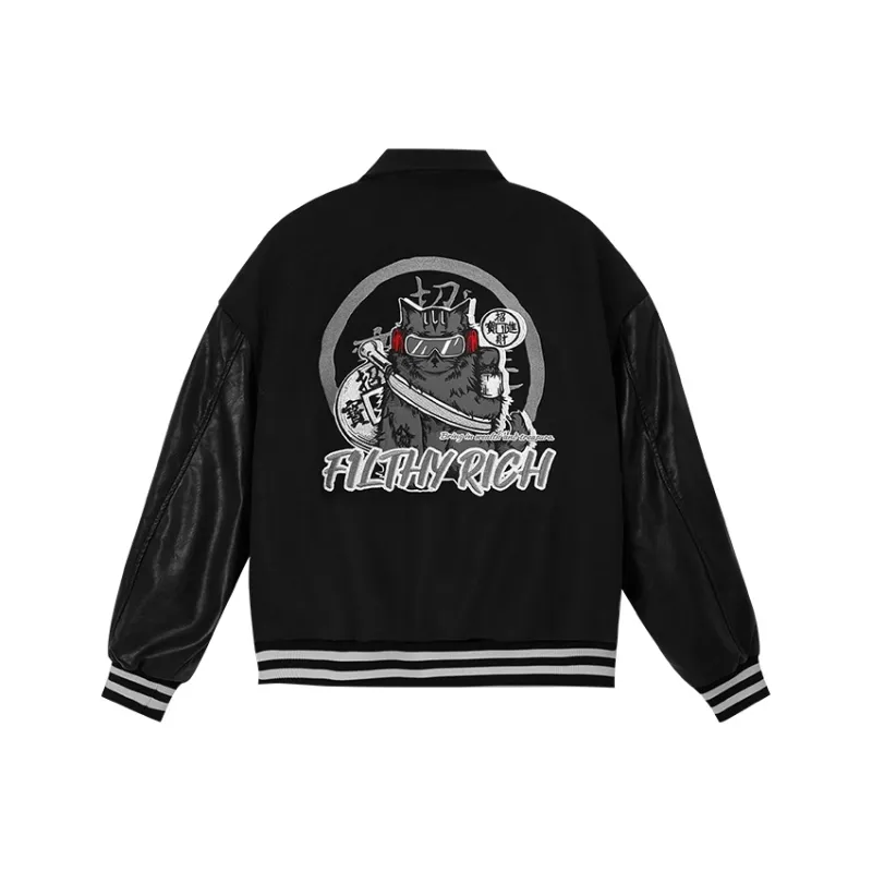 LUJIAMEN Baseball Jacket Early Spring And Fall Unisex-6
