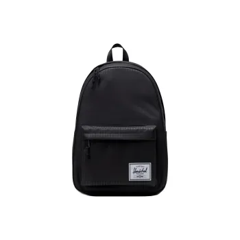Herschel Recycled Fabric Backpack Extra Large Unisex Houndstooth Relief Black