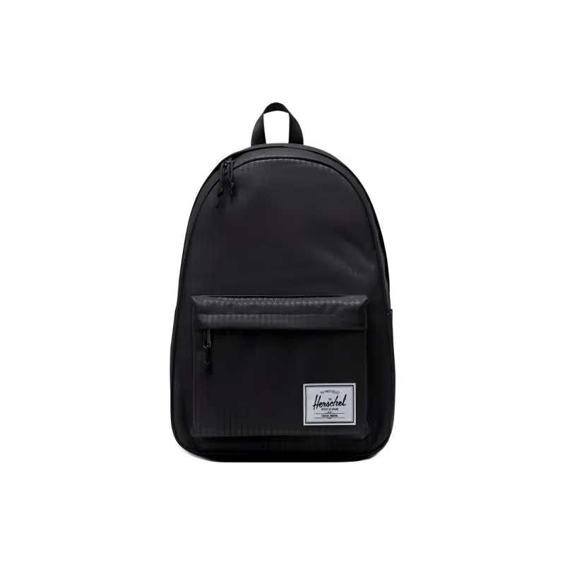 Herschel Recycled Fabric Backpack Extra Large Unisex Houndstooth Relief Black-0