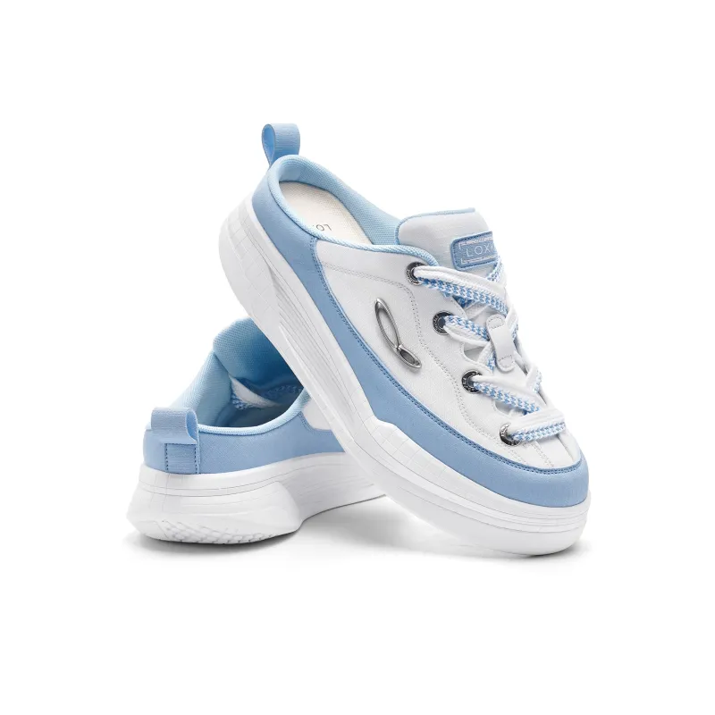 LOXKI Alpha Round Shoes Ease Low Top Canvas Shoes Unisex-11